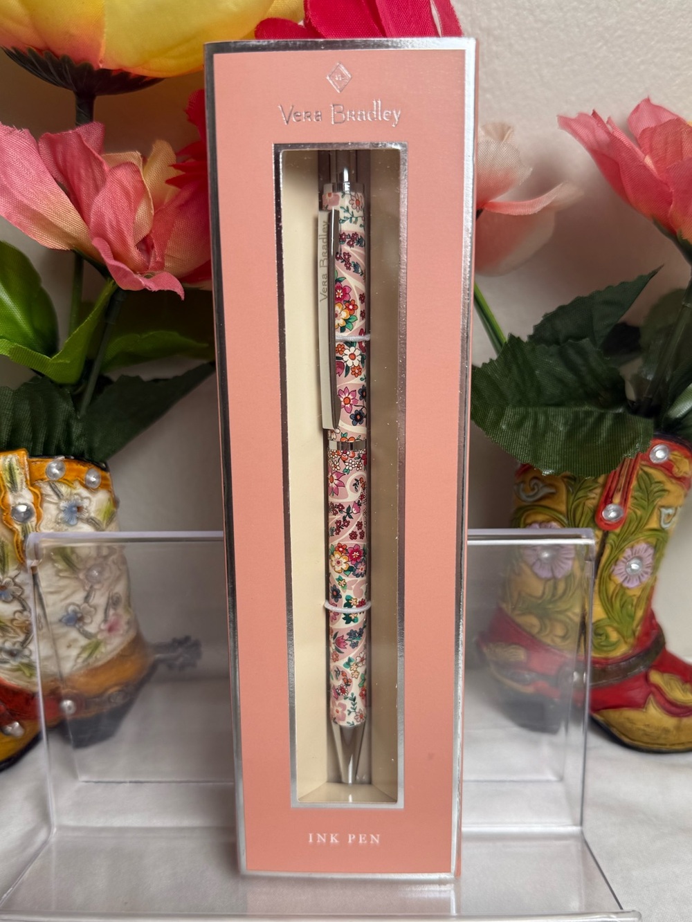 NWT Vera Bradley Prairie Paisley Ball Point Pen